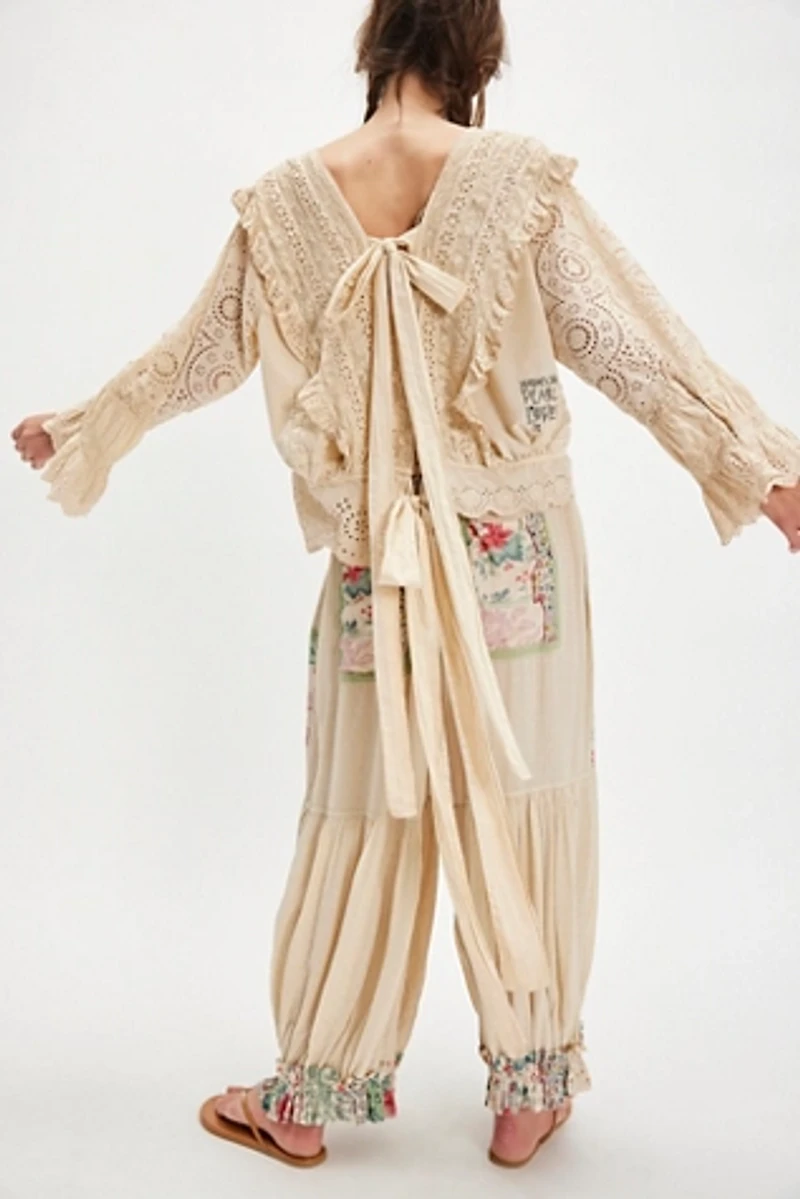 Magnolia Pearl Eyelet Rosario Blouse