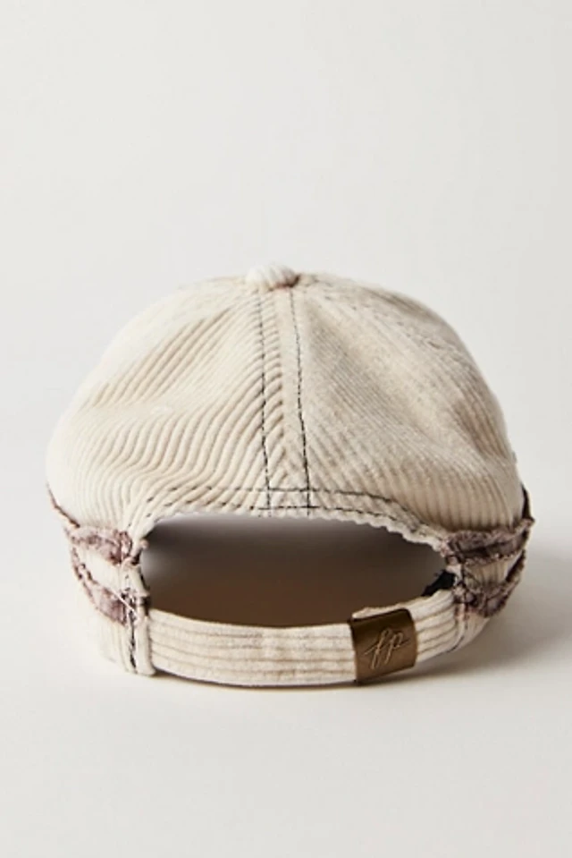 NWT FREE PEOPLE HOLLIE VARSITY BASEBALL HAT IVORY Hollie Varsity Baseball Hat | Free People main image 2