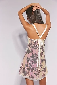Dazzle Me Sequin Jacquard Mini Slip