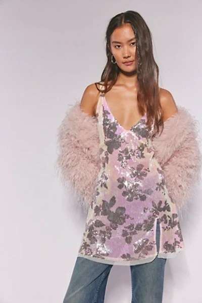 Dazzle Me Sequin Jacquard Mini Slip