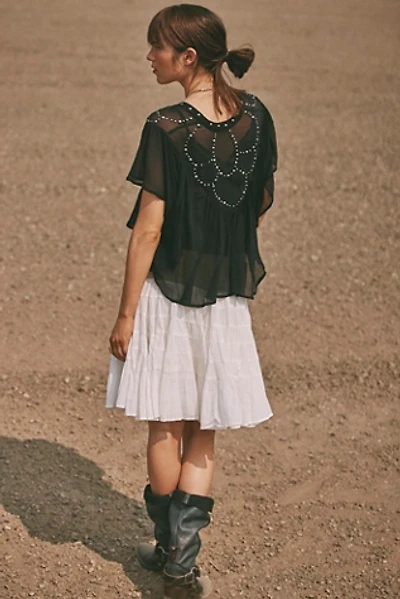 So Fine Studded Blouse