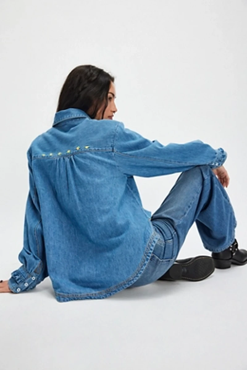 Robin Pintuck Denim Shirt