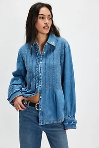 Robin Pintuck Denim Shirt