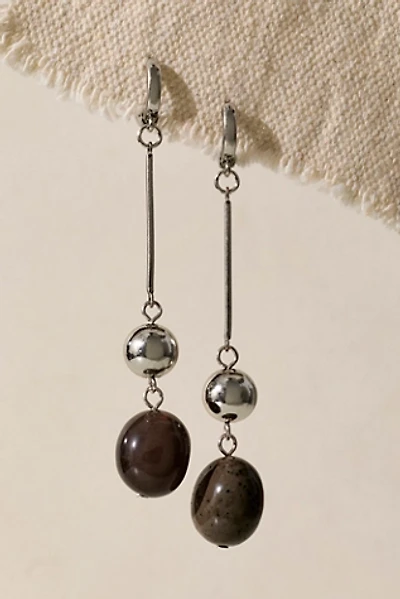 Check Mate Drop Earrings