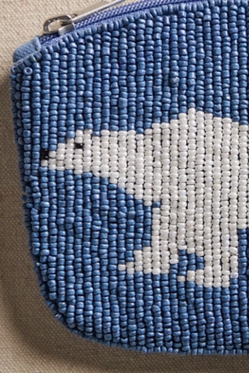 Polar Plunge Beaded Wallet