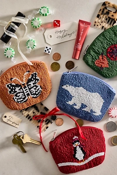 Polar Plunge Beaded Wallet