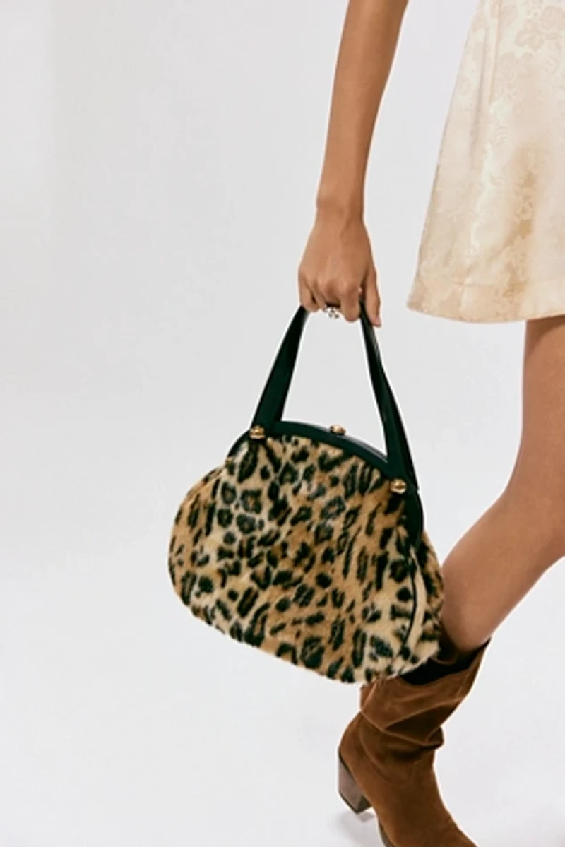 Anna Sui Leopard Granny Bag