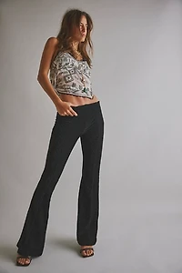 Penny Pull-On Velvet Pants
