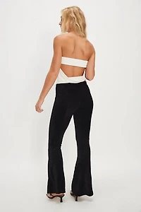 Penny Pull-On Velvet Pants