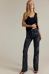We The Free Irie Embroidered and Studded Jeans
