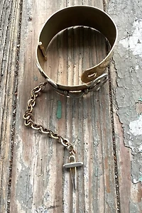 Vintage 1960s Mixed Metal Dagger Cuff Selected by Cherry