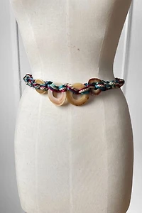 80s Vintage Braided Cord Tie-Around Belt Selected by MARMALADE