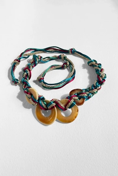 80s Vintage Braided Cord Tie-Around Belt Selected by MARMALADE