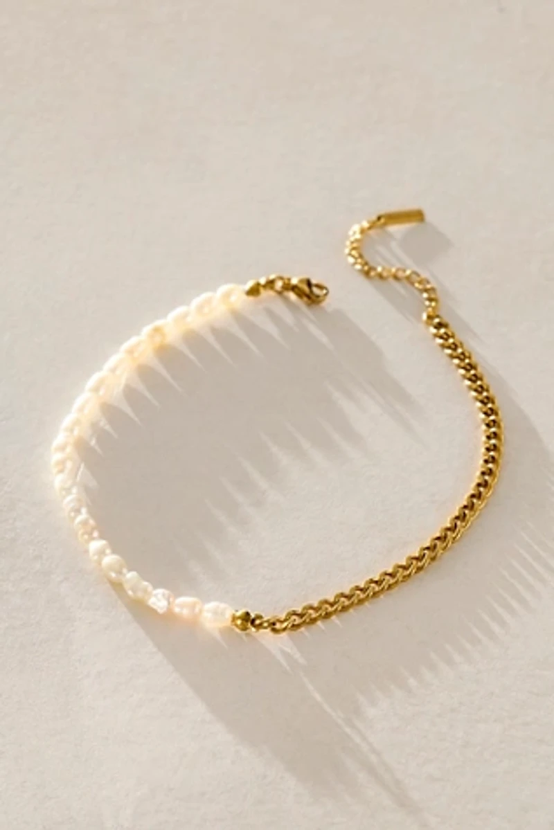 St. Moran Pearl Anklet
