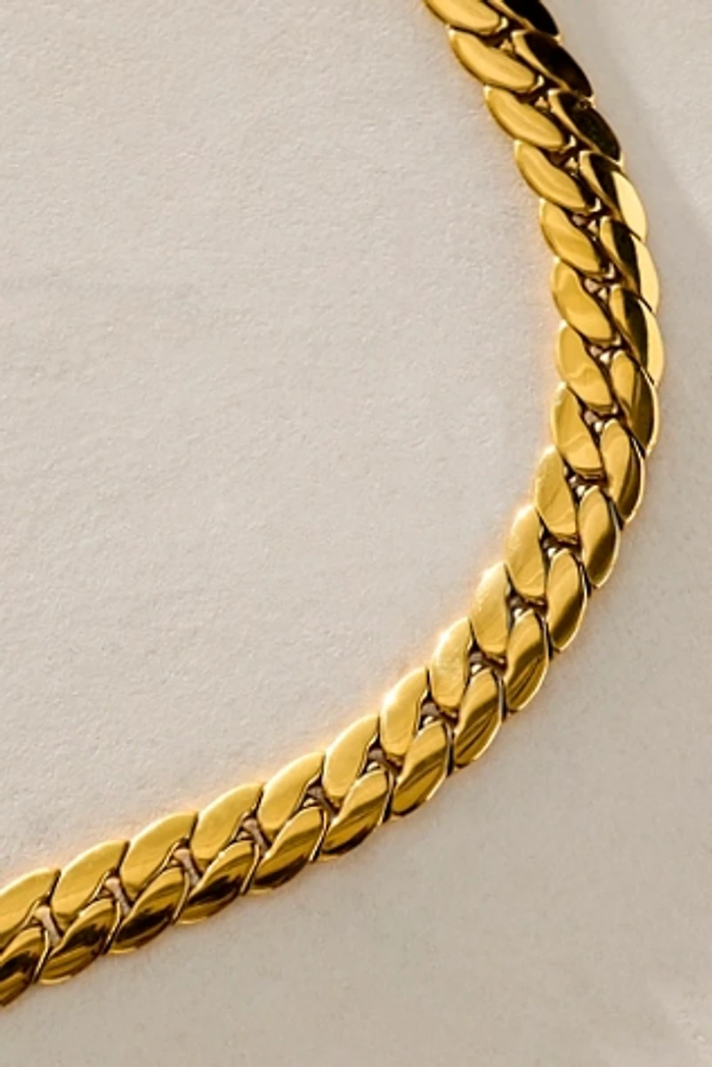 St. Moran Curb Chain Anklet