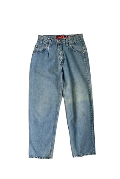 Vintage 1990s Distressed Silver Tab Levi's Denim Jeans Selected by SharpLilTeeth