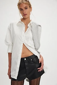 Blank NYC Rock Star Vegan Leather Shorts