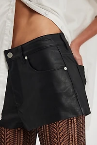 Blank NYC Rock Star Vegan Leather Shorts