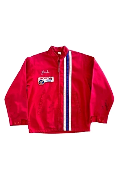 Vintage 1960s Honda Motorcycle  Racing Jacket Selected By Vintage Warrior