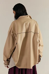 One Teaspoon Daria Leather Shacket