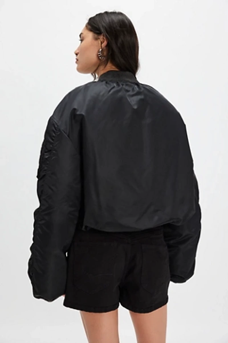 Alpha Industries MA-1 Knit Rib Flight Jacket