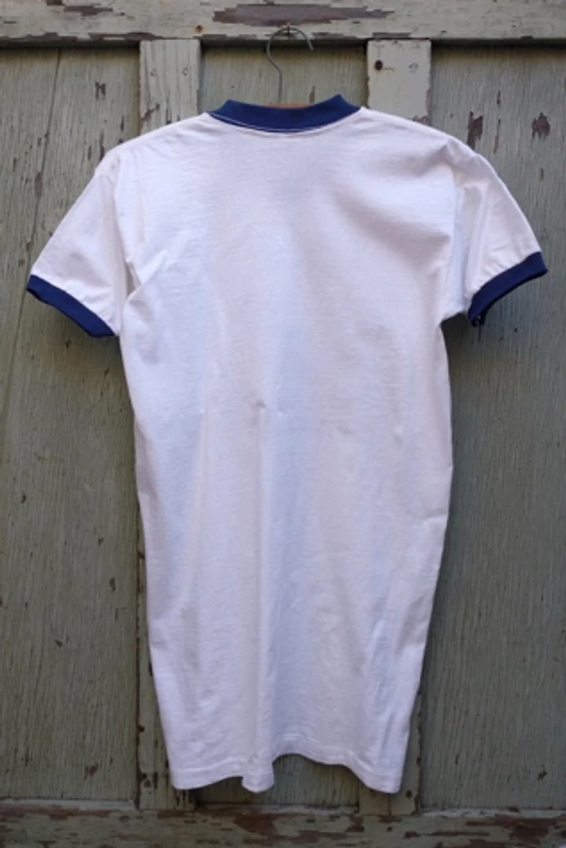 1970's Marathon Finisher Ringer Tee Selected by Garbage Soup