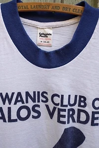 1970's Marathon Finisher Ringer Tee Selected by Garbage Soup