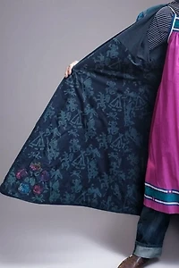1980's Art To Wear Applique Coat Selected by Garbage Soup