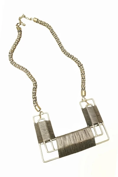 Artisan Modernist Wire Statement Necklace Selected by Garbage Soup
