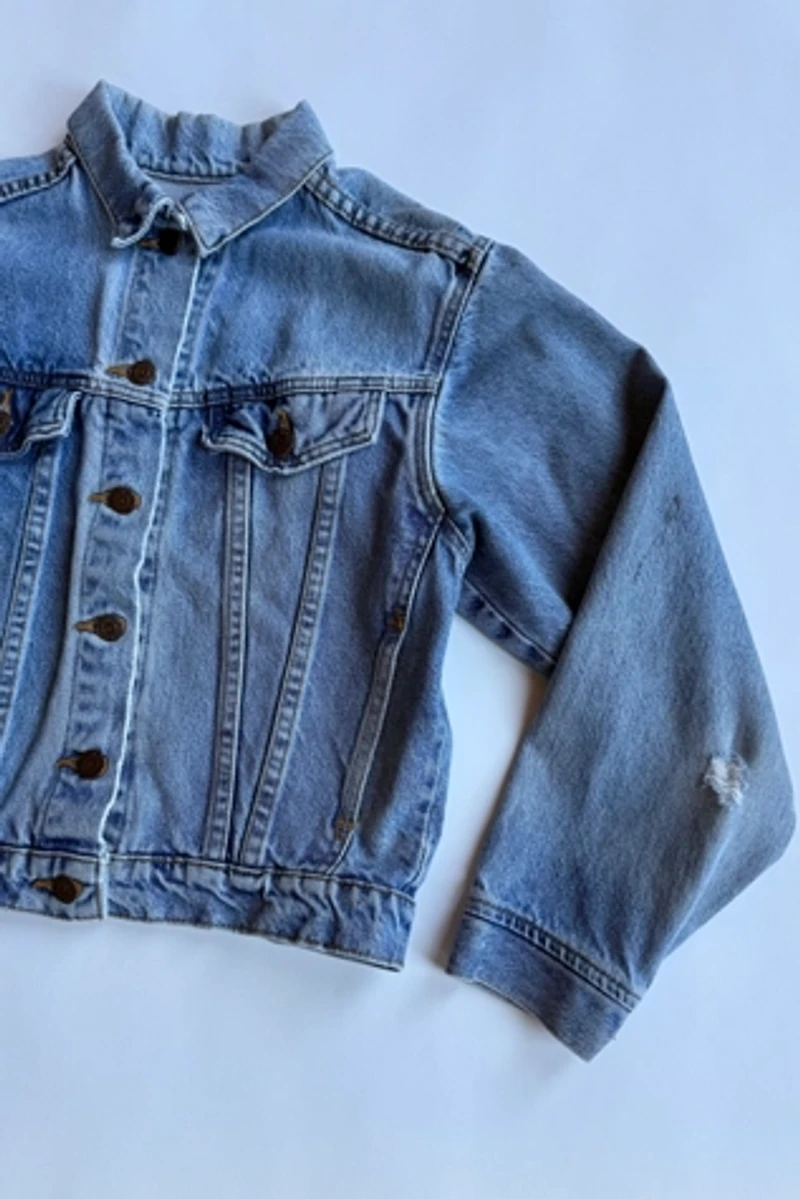 Cropped Levi's Denim Jacket Selected by Wax Plant