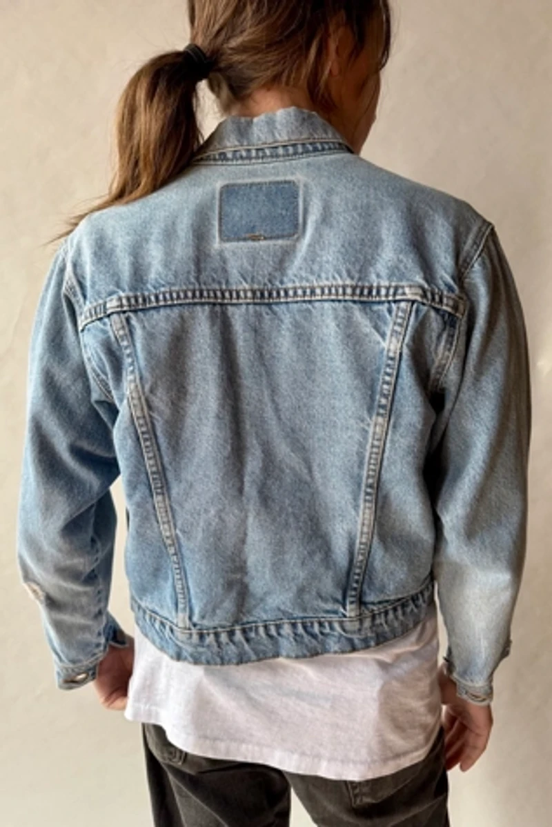 Cropped Levi's Denim Jacket Selected by Wax Plant