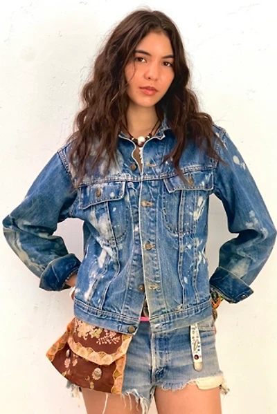 Vintage Bleached The Guys Denim Jean Jacket Selected by Anna Corinna