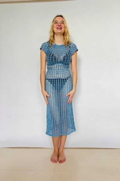 Vintage Hand Crochet Dress Selected by Atlantic Vintage