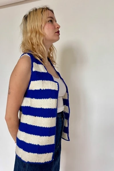 Vintage Hand Knit Vest Selected by Atlantic Vintage