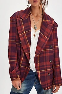 Dean Double-Breasted Blazer