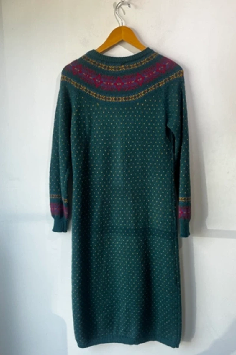 Esprit Plain Jane Fair Isle Sweater Dress Selected by The Curatorial Dept.