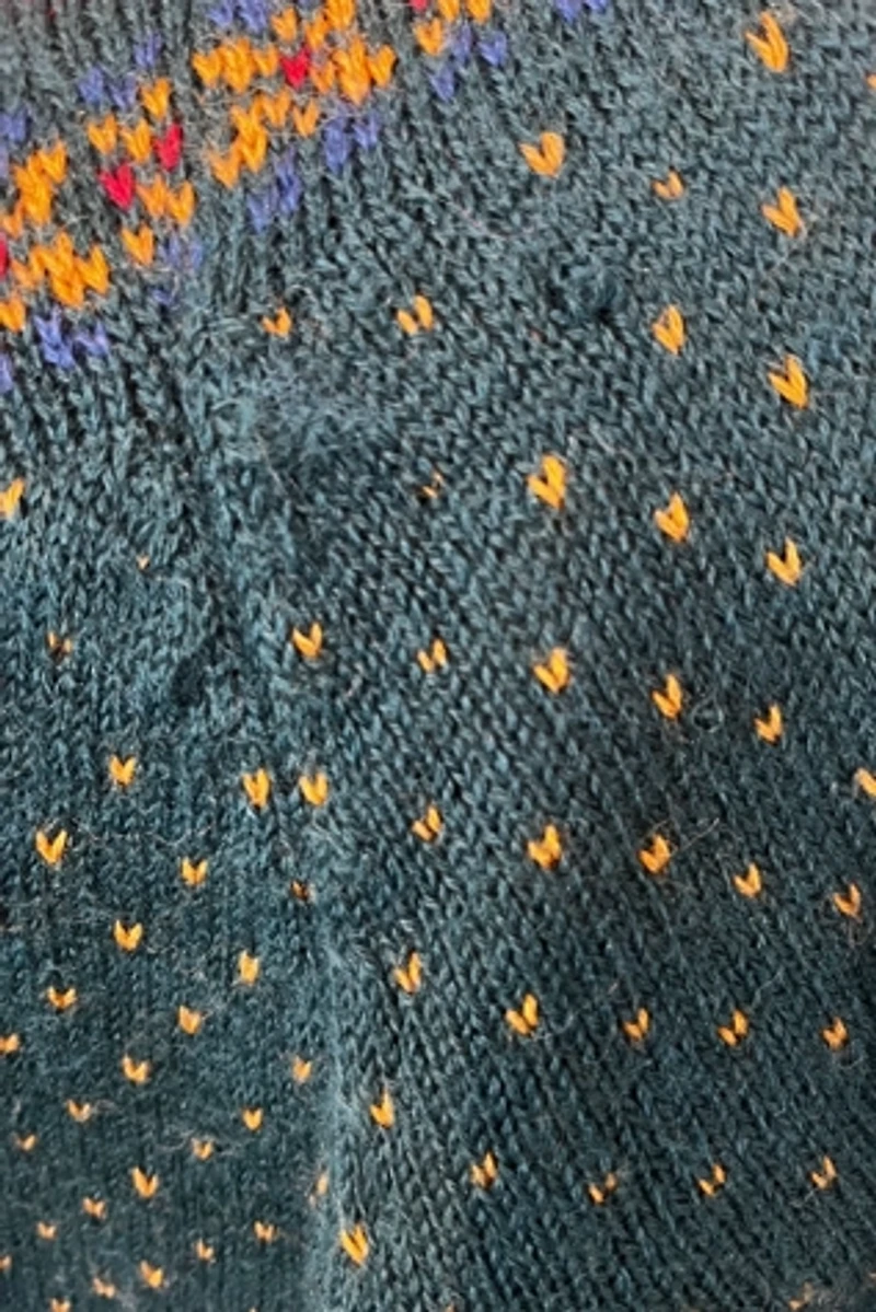Esprit Plain Jane Fair Isle Sweater Dress Selected by The Curatorial Dept.