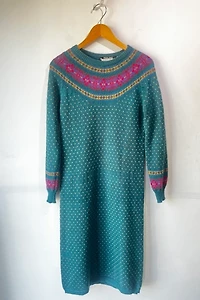 Esprit Plain Jane Fair Isle Sweater Dress Selected by The Curatorial Dept.
