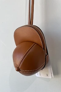 JW Anderson Brown Baseball Hat Necklace Bag Selected by The Curatorial Dept.