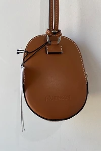 JW Anderson Brown Baseball Hat Necklace Bag Selected by The Curatorial Dept.