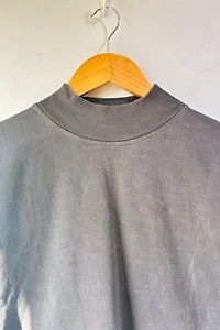 Rudy Jude Grey Mock Turtleneck Top Selected by The Curatorial Dept.