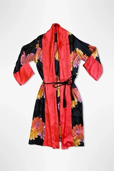 1920s Antique Peony Print Kimono Duster Selected By Ritual Vintage