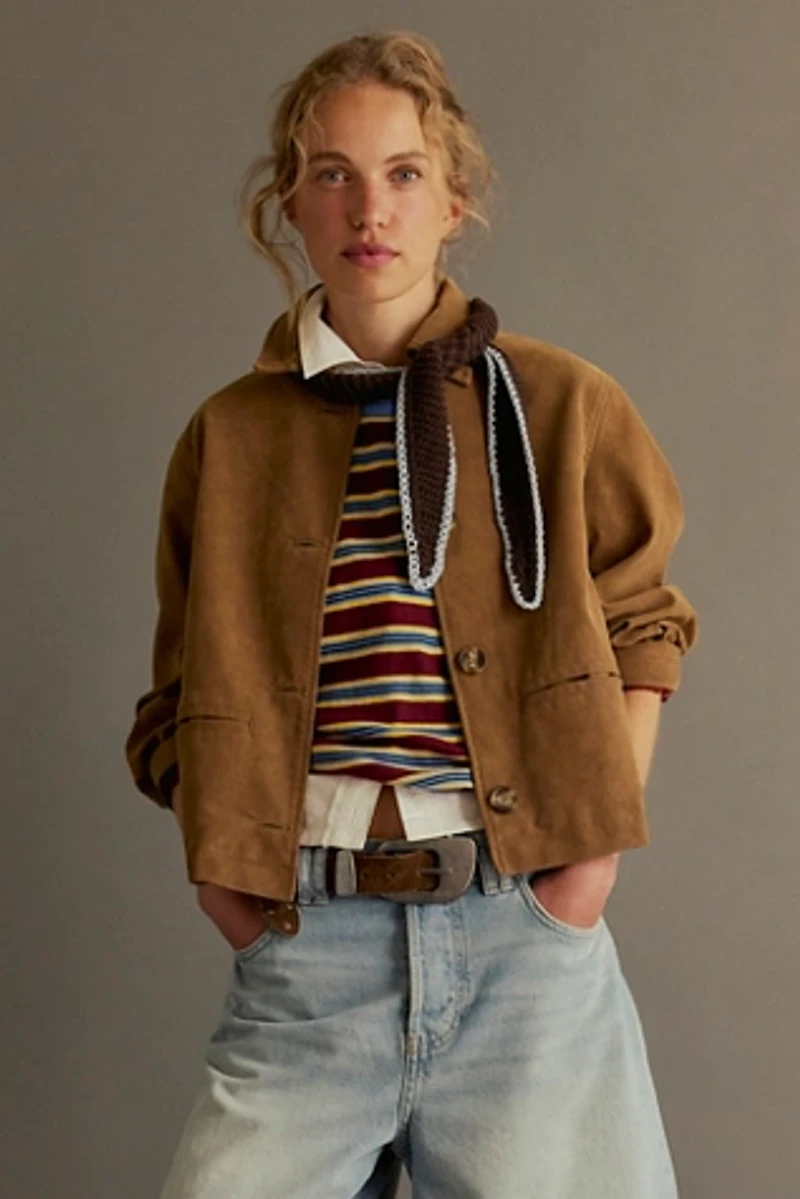 We The Free Hera Vegan Suede Jacket