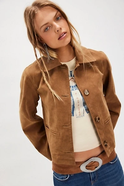 We The Free Hera Vegan Suede Jacket