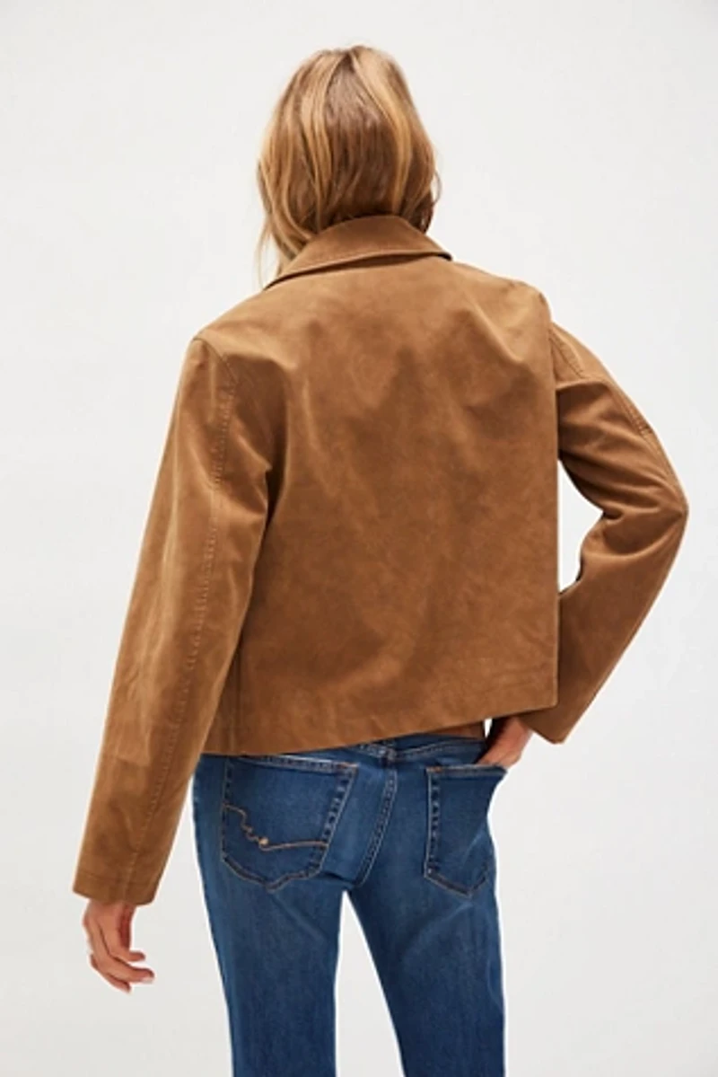We The Free Hera Vegan Suede Jacket