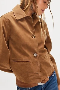 We The Free Hera Vegan Suede Jacket