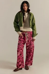 We The Free Jet Set Knit Printed Pull-On Pants