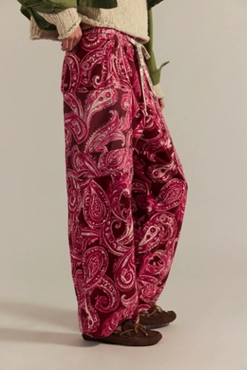We The Free Jet Set Knit Printed Pull-On Pants