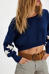 Tricia Fix Crochet Stars Sweater