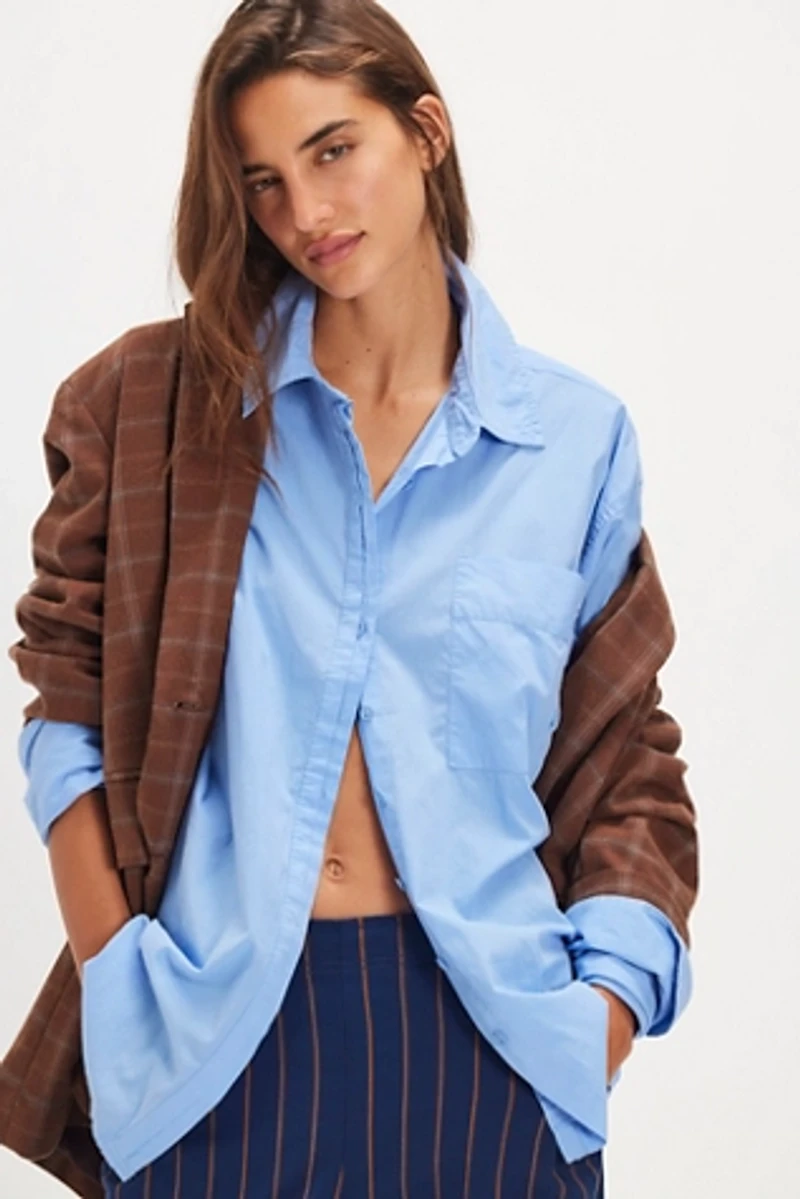 We The Free Hallie French Cuff Shirt